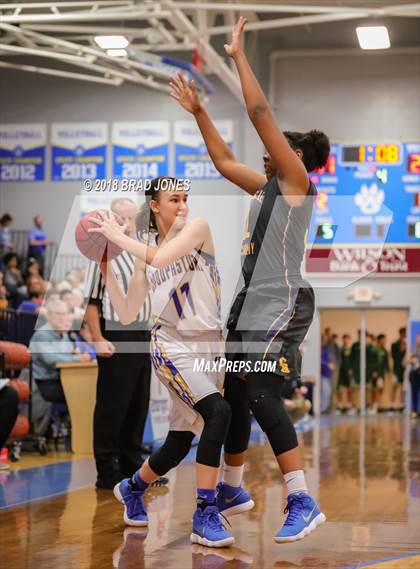 Thumbnail 2 in Clarksville Academy vs Goodpasture Christian (TSSAA District 4 Semifinal) photogallery.