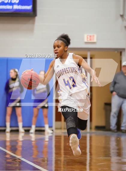 Thumbnail 1 in Clarksville Academy vs Goodpasture Christian (TSSAA District 4 Semifinal) photogallery.