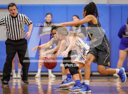 Thumbnail 2 in Clarksville Academy vs Goodpasture Christian (TSSAA District 4 Semifinal) photogallery.