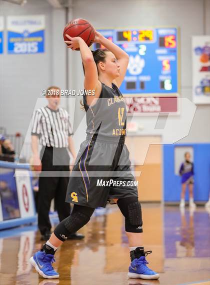 Thumbnail 1 in Clarksville Academy vs Goodpasture Christian (TSSAA District 4 Semifinal) photogallery.