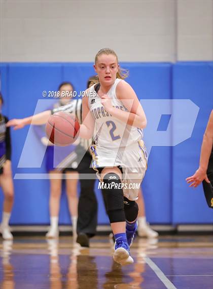 Thumbnail 2 in Clarksville Academy vs Goodpasture Christian (TSSAA District 4 Semifinal) photogallery.