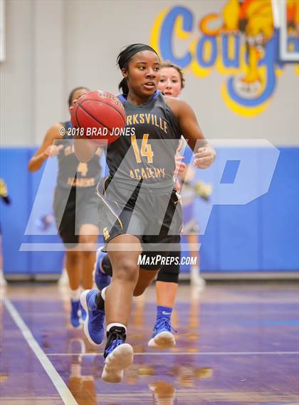 Thumbnail 1 in Clarksville Academy vs Goodpasture Christian (TSSAA District 4 Semifinal) photogallery.