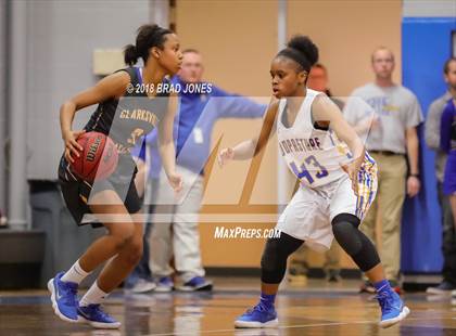 Thumbnail 3 in Clarksville Academy vs Goodpasture Christian (TSSAA District 4 Semifinal) photogallery.