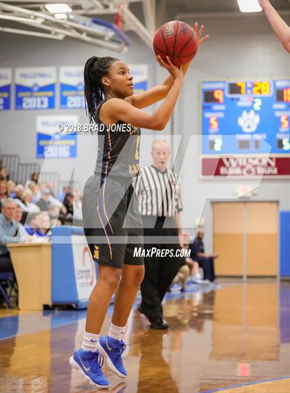 Thumbnail 2 in Clarksville Academy vs Goodpasture Christian (TSSAA District 4 Semifinal) photogallery.