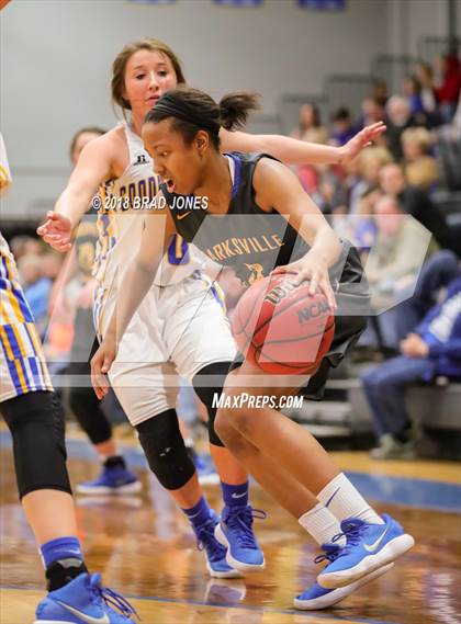 Thumbnail 2 in Clarksville Academy vs Goodpasture Christian (TSSAA District 4 Semifinal) photogallery.