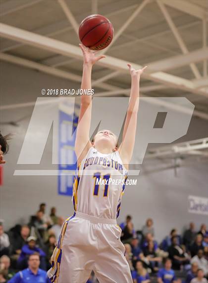 Thumbnail 3 in Clarksville Academy vs Goodpasture Christian (TSSAA District 4 Semifinal) photogallery.