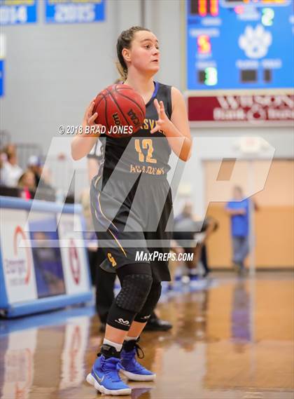 Thumbnail 1 in Clarksville Academy vs Goodpasture Christian (TSSAA District 4 Semifinal) photogallery.