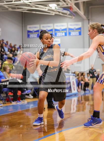 Thumbnail 2 in Clarksville Academy vs Goodpasture Christian (TSSAA District 4 Semifinal) photogallery.