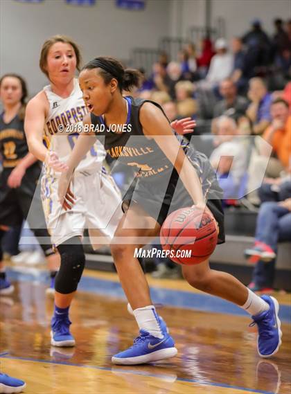 Thumbnail 1 in Clarksville Academy vs Goodpasture Christian (TSSAA District 4 Semifinal) photogallery.