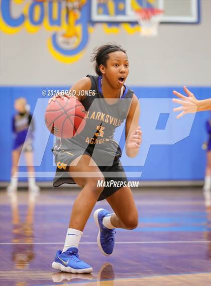 Thumbnail 2 in Clarksville Academy vs Goodpasture Christian (TSSAA District 4 Semifinal) photogallery.