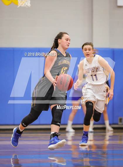 Thumbnail 1 in Clarksville Academy vs Goodpasture Christian (TSSAA District 4 Semifinal) photogallery.