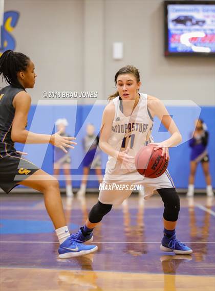 Thumbnail 3 in Clarksville Academy vs Goodpasture Christian (TSSAA District 4 Semifinal) photogallery.