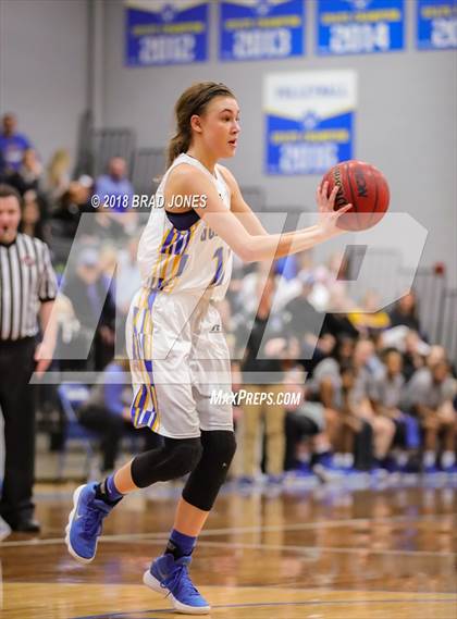 Thumbnail 3 in Clarksville Academy vs Goodpasture Christian (TSSAA District 4 Semifinal) photogallery.