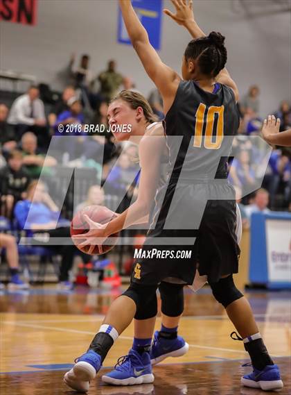 Thumbnail 3 in Clarksville Academy vs Goodpasture Christian (TSSAA District 4 Semifinal) photogallery.