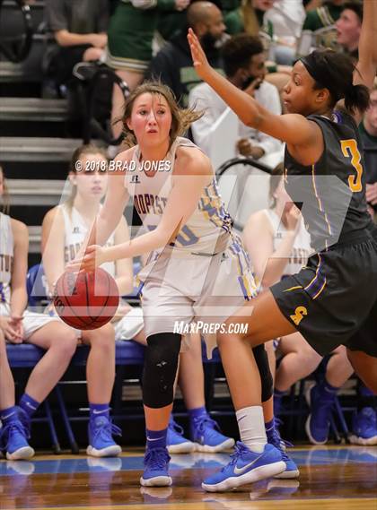 Thumbnail 3 in Clarksville Academy vs Goodpasture Christian (TSSAA District 4 Semifinal) photogallery.