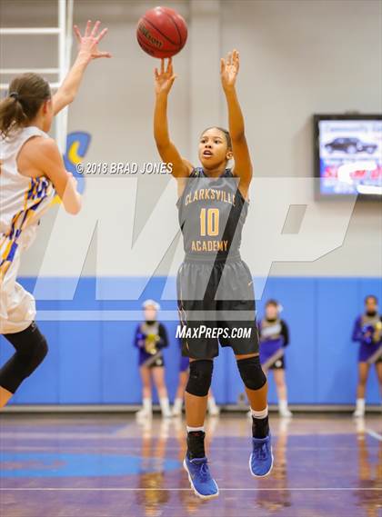 Thumbnail 2 in Clarksville Academy vs Goodpasture Christian (TSSAA District 4 Semifinal) photogallery.
