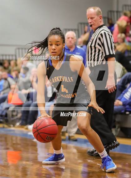 Thumbnail 2 in Clarksville Academy vs Goodpasture Christian (TSSAA District 4 Semifinal) photogallery.