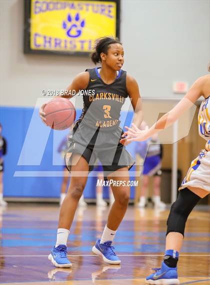 Thumbnail 1 in Clarksville Academy vs Goodpasture Christian (TSSAA District 4 Semifinal) photogallery.