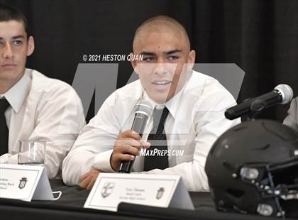 Thumbnail 2 in Trinity League Football Media Day - Servite photogallery.