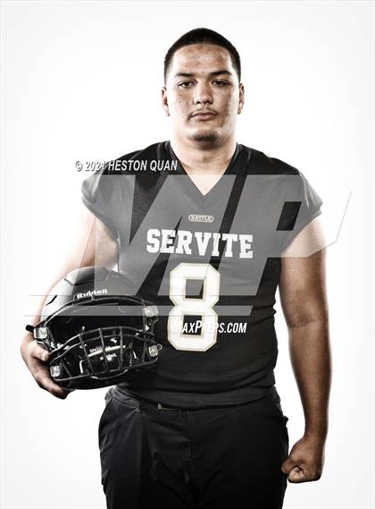 Thumbnail 3 in Trinity League Football Media Day - Servite photogallery.