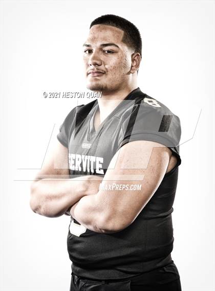 Thumbnail 1 in Trinity League Football Media Day - Servite photogallery.