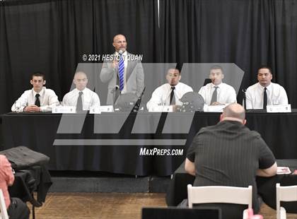 Thumbnail 2 in Trinity League Football Media Day - Servite photogallery.