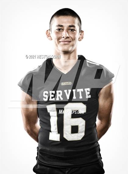 Thumbnail 3 in Trinity League Football Media Day - Servite photogallery.