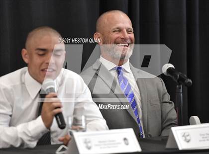 Thumbnail 3 in Trinity League Football Media Day - Servite photogallery.