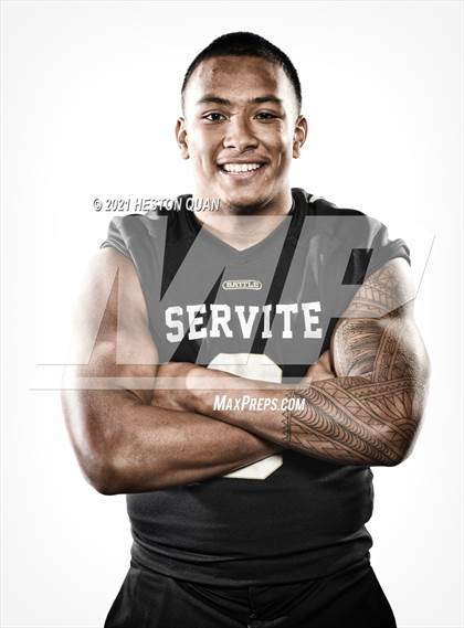 Thumbnail 3 in Trinity League Football Media Day - Servite photogallery.