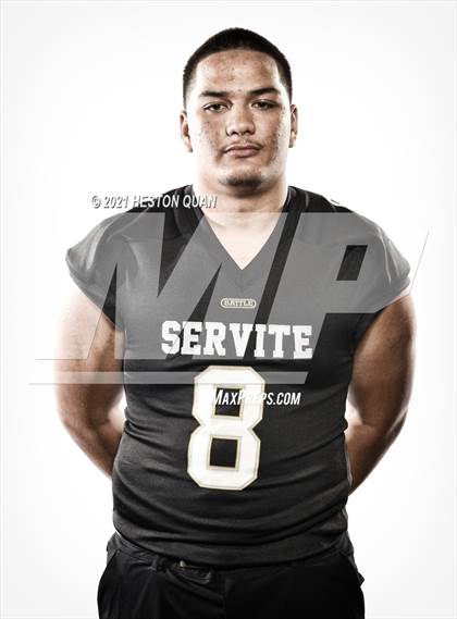 Thumbnail 2 in Trinity League Football Media Day - Servite photogallery.