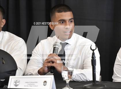 Thumbnail 3 in Trinity League Football Media Day - Servite photogallery.