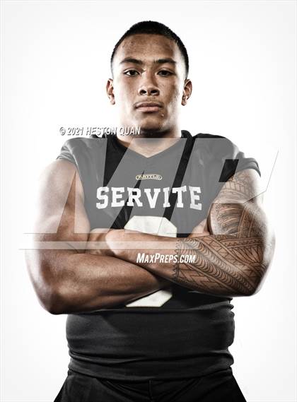 Thumbnail 2 in Trinity League Football Media Day - Servite photogallery.