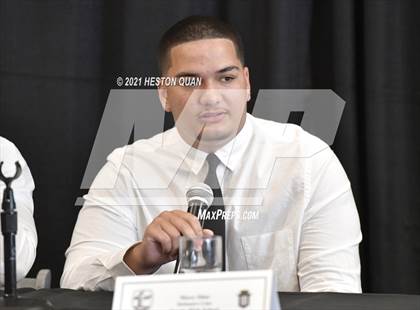 Thumbnail 3 in Trinity League Football Media Day - Servite photogallery.