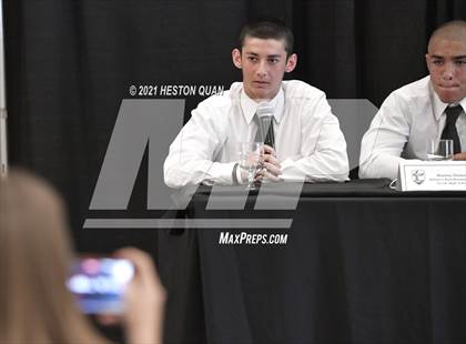 Thumbnail 3 in Trinity League Football Media Day - Servite photogallery.