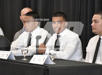 Thumbnail 2 in Trinity League Football Media Day - Servite photogallery.