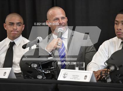Thumbnail 1 in Trinity League Football Media Day - Servite photogallery.