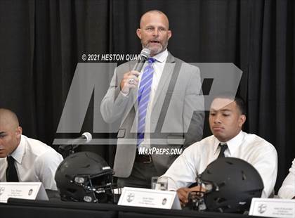 Thumbnail 1 in Trinity League Football Media Day - Servite photogallery.