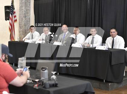 Thumbnail 2 in Trinity League Football Media Day - Servite photogallery.