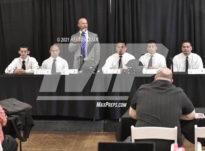 Thumbnail 1 in Trinity League Football Media Day - Servite photogallery.