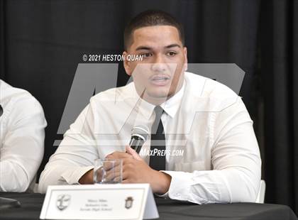 Thumbnail 2 in Trinity League Football Media Day - Servite photogallery.
