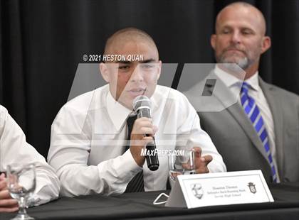 Thumbnail 3 in Trinity League Football Media Day - Servite photogallery.