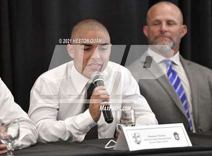 Thumbnail 3 in Trinity League Football Media Day - Servite photogallery.