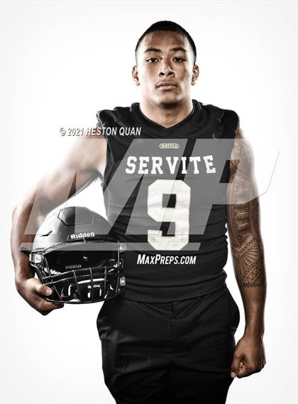 Thumbnail 2 in Trinity League Football Media Day - Servite photogallery.