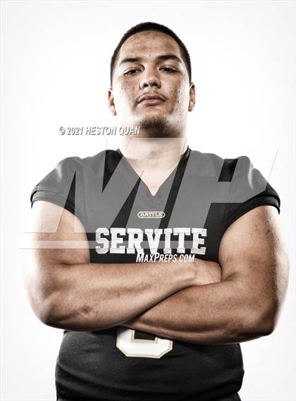 Thumbnail 2 in Trinity League Football Media Day - Servite photogallery.