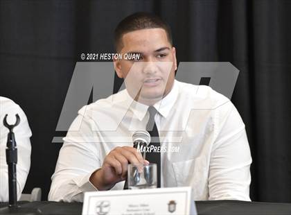 Thumbnail 3 in Trinity League Football Media Day - Servite photogallery.