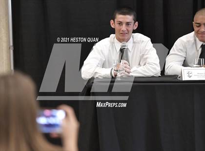 Thumbnail 2 in Trinity League Football Media Day - Servite photogallery.