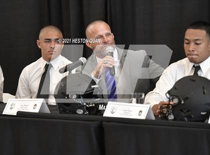 Thumbnail 3 in Trinity League Football Media Day - Servite photogallery.