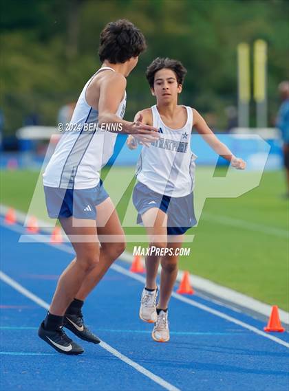 Thumbnail 3 in GIAA 3A Finals (800 Meters Relay Heat 1) photogallery.