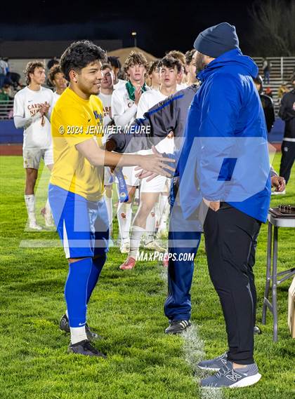 Thumbnail 2 in Cardinal Newman @ Newark Memorial (CIF NorCal DIII Championship) photogallery.