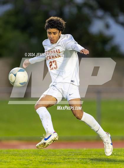 Thumbnail 1 in Cardinal Newman @ Newark Memorial (CIF NorCal DIII Championship) photogallery.